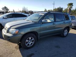 Toyota Highlander salvage cars for sale: 2007 Toyota Highlander Sport