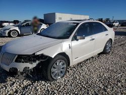 Vehiculos salvage en venta de Copart Taylor, TX: 2011 Lincoln MKZ Hybrid