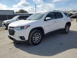 Salvage cars for sale from Copart Orlando, FL: 2018 Chevrolet Traverse LT