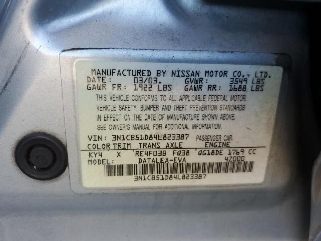 2004 Nissan Sentra 1.8