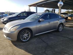 Salvage cars for sale at Hayward, CA auction: 2007 Infiniti G35