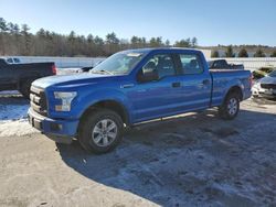 Salvage cars for sale at Windham, ME auction: 2015 Ford F150 Supercrew