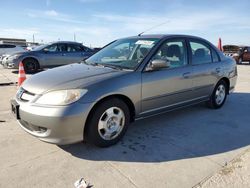 2004 Honda Civic Hybrid en venta en Grand Prairie, TX