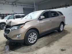 Chevrolet Equinox lt salvage cars for sale: 2018 Chevrolet Equinox LT