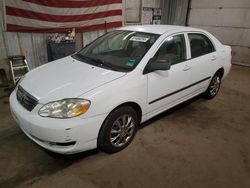 Salvage cars for sale from Copart Lyman, ME: 2005 Toyota Corolla CE