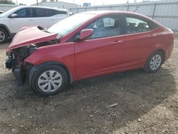 Salvage cars for sale at Mercedes, TX auction: 2016 Hyundai Accent SE