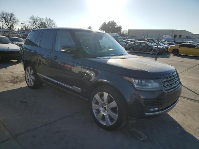 2013 Land Rover Range Rover HSE