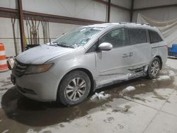 Honda Odyssey ex salvage cars for sale: 2015 Honda Odyssey EX