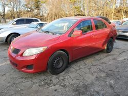 Salvage cars for sale at Austell, GA auction: 2010 Toyota Corolla Base