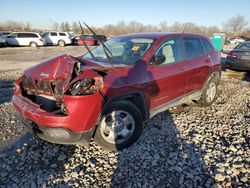 Jeep salvage cars for sale: 2016 Jeep Cherokee Sport