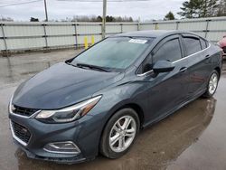 Salvage cars for sale at Montgomery, AL auction: 2017 Chevrolet Cruze LT