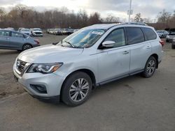 Salvage cars for sale from Copart East Granby, CT: 2017 Nissan Pathfinder S