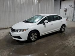 2013 Honda Civic LX en venta en Albany, NY