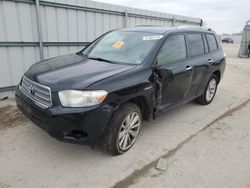 Salvage cars for sale at Kansas City, KS auction: 2010 Toyota Highlander Hybrid