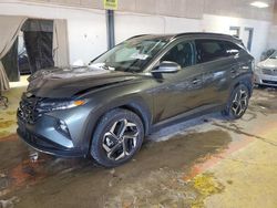 Salvage cars for sale at Indianapolis, IN auction: 2022 Hyundai Tucson Limited