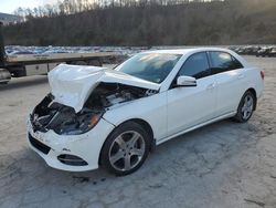 Salvage cars for sale at Hurricane, WV auction: 2014 Mercedes-Benz E 350 4matic