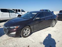 Salvage cars for sale at Taylor, TX auction: 2020 Chevrolet Malibu LS