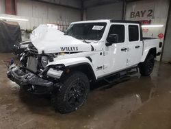 Salvage cars for sale at Elgin, IL auction: 2021 Jeep Gladiator Sport