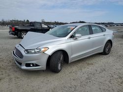 Salvage cars for sale from Copart Cleveland: 2015 Ford Fusion Titanium