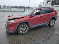 Toyota salvage cars for sale: 2019 Toyota Rav4 XLE Premium