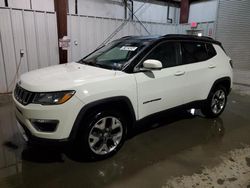 Salvage cars for sale at Ellwood City, PA auction: 2020 Jeep Compass Limited