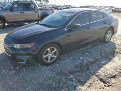 Chevrolet salvage cars for sale: 2017 Chevrolet Malibu LS