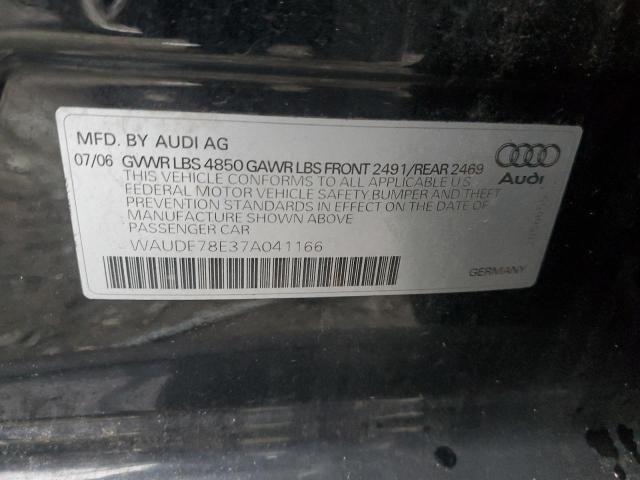 2007 Audi A4 2.0T Quattro