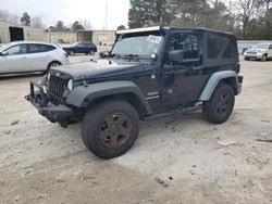 Jeep salvage cars for sale: 2012 Jeep Wrangler Sport