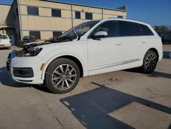 Salvage cars for sale at Wilmer, TX auction: 2017 Audi Q7 Prestige