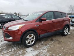 Salvage cars for sale at Columbia Station, OH auction: 2014 Ford Escape SE