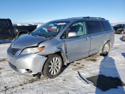 Toyota salvage cars for sale: 2017 Toyota Sienna XLE