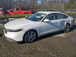 Salvage cars for sale at Waldorf, MD auction: 2024 Honda Accord LX