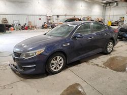 Salvage cars for sale at Milwaukee, WI auction: 2018 KIA Optima LX