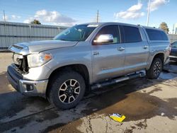 Salvage Cars with No Bids Yet For Sale at auction: 2016 Toyota Tundra Crewmax Limited