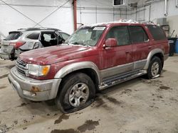 Toyota salvage cars for sale: 2002 Toyota 4runner Limited