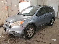 Salvage cars for sale at Madisonville, TN auction: 2007 Honda CR-V EXL