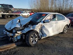 Salvage cars for sale at Arlington, WA auction: 2014 Honda Accord LX