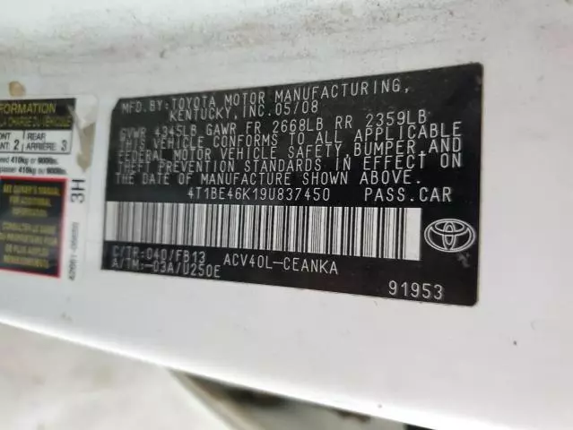 2009 Toyota Camry Base