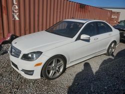 Carros salvage sin ofertas aún a la venta en subasta: 2013 Mercedes-Benz C 300 4matic