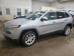 Salvage cars for sale at Davison, MI auction: 2014 Jeep Cherokee Limited