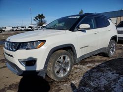 Jeep Vehiculos salvage en venta: 2020 Jeep Compass Limited