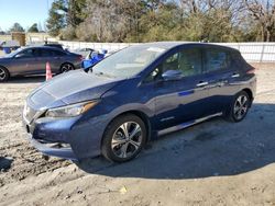 Salvage cars for sale at Knightdale, NC auction: 2019 Nissan Leaf S Plus