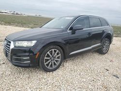 Salvage cars for sale at Temple, TX auction: 2019 Audi Q7 Premium Plus