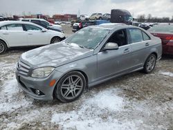 Mercedes-Benz salvage cars for sale: 2008 Mercedes-Benz C 350