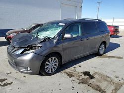 Toyota salvage cars for sale: 2011 Toyota Sienna XLE