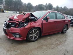 Salvage cars for sale at Mendon, MA auction: 2019 Subaru Legacy 2.5I Limited