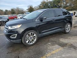 Salvage cars for sale at Eight Mile, AL auction: 2017 Ford Edge Titanium