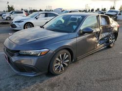 Salvage cars for sale from Copart Rancho Cucamonga, CA: 2022 Honda Civic EX