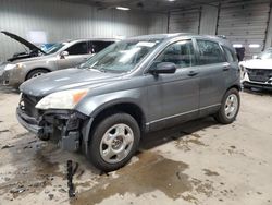 Salvage cars for sale at Franklin, WI auction: 2010 Honda CR-V LX