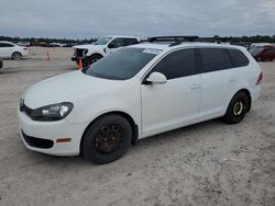 Salvage cars for sale at Houston, TX auction: 2014 Volkswagen Jetta TDI